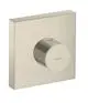 AXOR-HG-AXOR-ShowerSolutions-Thermostatmodul-120-120-Unterputz-eckig-Brushed-Nickel-10755820 gallery number 1